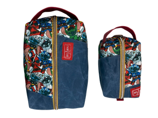 Superhero Stitch Cosmetic Bag - Small