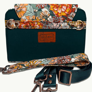 Lomanza Crossbody back view handmade by BoltsandBridges.com
